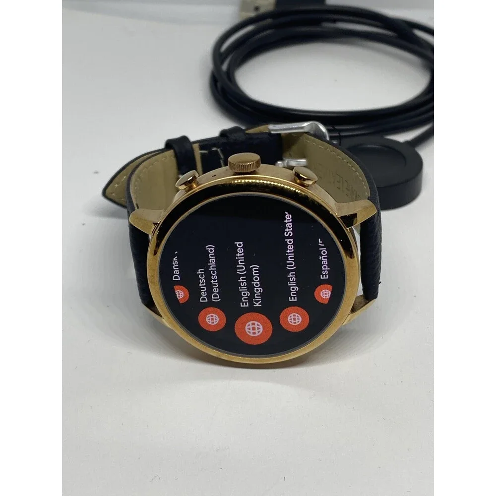 Fossil Gen 4 Authentic Digital Dial Smart Watch Custom Band FTW6016 AB186